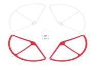 9 inch 9443 Propeller Protector Guard Bumper for DJI Phantom 3 2 2 Vision 1 FC40 Pack of 4 Red