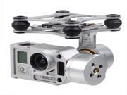 DJI Phantom Brushless Gimbal Aluminum Camera Mount with Motor Controller for GoPro Hero 3 FPV Aerial Photography