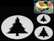 Christmas Tree Shape Food Processing Machine for Soft Biscuit Machine Cake Biscuit Moulds Pack of 3