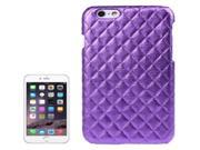 Pearly Lustre Lambskin Paste Plastic Case for iPhone 6 Plus 6S Plus Purple