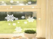 Christmas Snowflake Window Stickers Wall Stickers Size 57cm x 47cm
