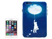 Balloon Pattern Transparent Frame Colored Drawing Plastic Case for iPhone 6 Plus 6S Plus