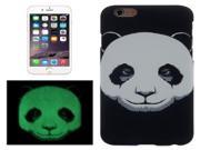 Noctilucent Animal Pattern Frosted Hard Case for iPhone 6 Plus