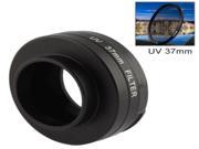 37mm UV Filter Lens with Cap for Gopro Hero3 Hero3