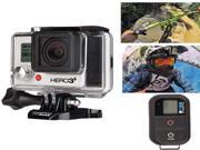 GoPro Black Edition HERO3 Plus HD Camcorder Wi Fi Remote 1440p 48fps Support SuperView video mode