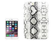 Snakeskin Pattern Paste Skin Hard Case for iPhone 6 Plus 6S Plus White
