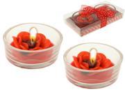 Rose Style Christmas Candles Special for Christmas gift