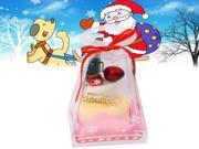 Sweet Cherry Christmas Tree Style Towel Decorative Face Facial Handkerchief Christmas Gift Yellow
