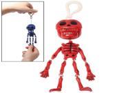 Cute Skeleton Style Toy Red