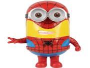 Cartoon PVC Action Figure Toys Despicable Me Spider man Version Minions Model