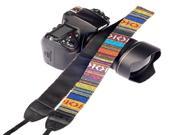 Aztec Style Fabric Shoulder Camera Strap For DSLR Cameras