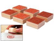 Wooden Small Seal 6pcs in one packaging the price is for 6pcs