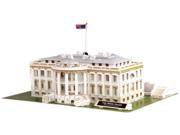 3D Puzzle The White House Model Card Kit 64pcs