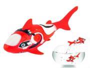 Robot Fish Electric Pet Shark Style Fish Toy Orange Size 8.5cm x 3cm x 3cm Red
