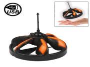 Funny 2 Channel LED IR Infrared Micro Orange UFO with Remote Control Toy Gift