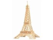 Puzzle Wooden Eiffel Tower Model DIY Simulation 3D Three dimensional Eiffel Tower Jigsaw Puzzle Toy For Children