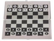 Portable Aluminum Alloy Magnetic International Chess Strategy Game Board Set
