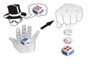 Magic Trick Toy Automatic Dice Exact Number