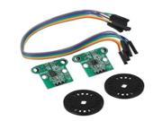 Speed Measuring Module Encoding Disk Set for Smart Car Chassis