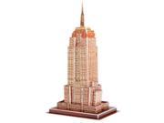 3D Puzzle American Empire State Building Model Card Kit 39pcs