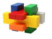 Unique Kongming Cube Magic Cube Brain Teaser IQ Cube Puzzle Toy