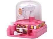 Super Mini Pastel Candy Crane Machine Toy with Music Pink