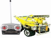 DIY Educational Toys Puzzle Metal Truck vehicles with Remote Control 248pcs