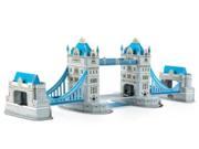 3D Puzzle Tower Bridge Model Card Kit 41x