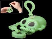 Cute Skeleton Play Drum Style Toy Green