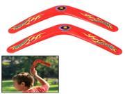 Classic V Style Flying Boomerang Outdoor Interesting Flying Toy Red