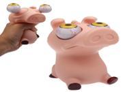 Pig Model Tricky Extrusion Eye Toy Zoolife Popeyes Pink