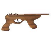 Cool Classical Rubber Band Launcher Wooden Machine Gun Toy