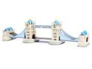 3D Puzzle Tower Bridge in London Model Card Kit 41pcs