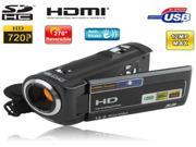 HD 66T 720P HD 5.1 Mega Pixels 16X Zoom Anti Shake Digital Video Camera with 3.0 inch TFT LCD Screen Interpolation