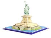 3D Puzzle Statue Of Liberty Model Card Kit 39pcs