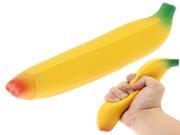 Banana Shaped Funny Soft Stress Reliever Relief Squeeze Novelty Toy