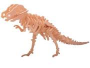 Puzzle Wooden Tyrannosaurus Rex Model DIY Simulation 3D Three dimensional Tyrannosaurus Rex Jigsaw Puzzle Toy For Children