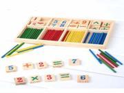 Wooden Digital Sticks Mathematical Intelligence Toys Kids Arithmetic Games Toys