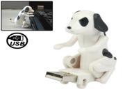 Funny Cute USB Humping Spot Dog Stress Relieving Gift Toy White