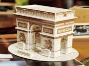 3D Puzzle Triumphal Arch Building Model Card Kit 26pcs