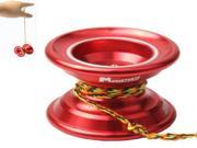 N6 Super Active Precision Bearings Alloy YOYO Ball Toys Red