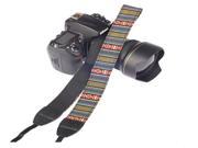 Mexican Riveria Fabric Shoulder Camera Strap For DSLR Cameras