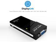 Wavlink USB Display Series USB 2.0 to VGA Video Graphics Display Adapter up to 1920 x 1080 Connects Extra Monitor HDTV LCD Projector for PC Tablet Bl
