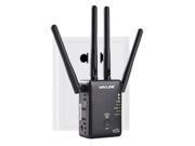 Wavlink 802.11 AC1200 Dual Band WIFI Range Extender Wireless Router 2.4GHz 300Mbps 5GHz 867Mbps Wifi Booster Extender Amplifier 4 External Antennas Support for