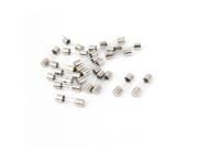 20PCS AC 250V 10A Quick Fast Blow Acting Type Glass Tube Fuses 5mm x 20mm