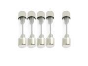 5 x Car Low Breaking Capacity Fast Blow Glass Tube Fuses 20A 6mm x 30mm