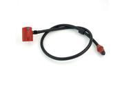 Red Black Rubber Bike Bicycle Air Tyre Inflator Hose Pipe