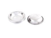 Kitchen Restaurant Round Shaped Pickles Plate Sauce Dipping Dishes 10pcs