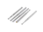 5pcs 210mm Long 5 Section Telescopic Antenna Mast for RC Model Remote Controller