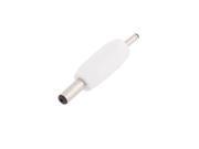 Unique Bargains White 3.5mmx1.1mm Male to 2mmx0.7mm Male Jack DC Plug Power Adapter Connector